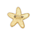 Nesican Broche Étoile de Mer Dorée