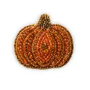 Nesican Broche épingle automne citrouille orange.webp