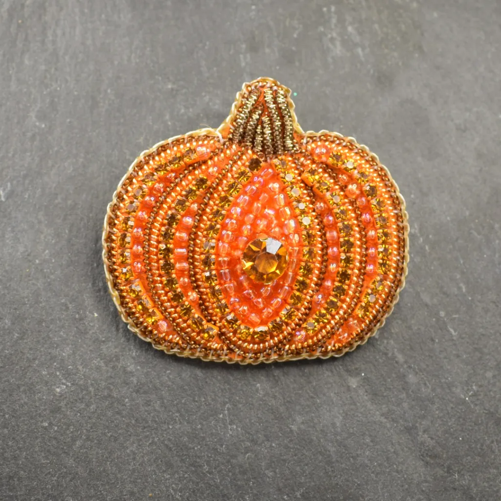 Nesican Broche épingle automne citrouille orange (3).webp