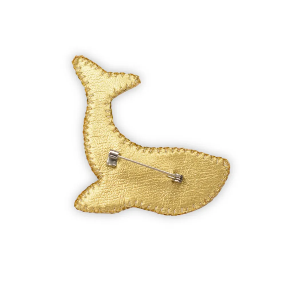 Broche épingle Nesican Baleine bleue brodée à la main (3).webp