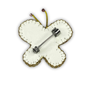 Nesican broche Papillon Rose attache