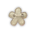 Nesican Broche Fleur rose verso