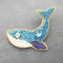 Broche - Baleine