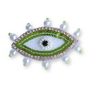 Broche - Œil Mystique Vert