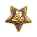 Broche - Cœur étoilé