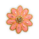 Broche Fleur Rose