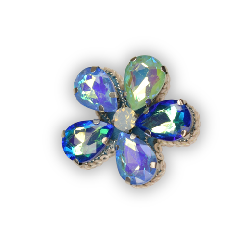 Broche - Fleur Cristalline