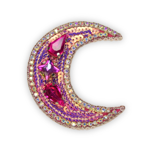 Broche - Croissant de lune